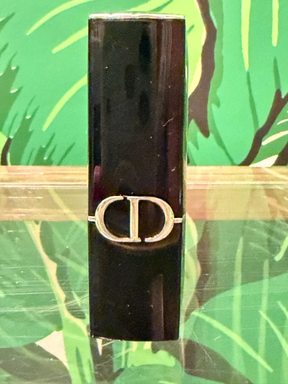 NWT Dior Rouge Dior 999 Satin Lipstick Mini Travel Size 1.5g